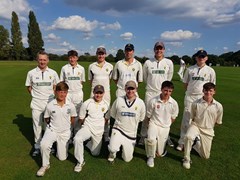St Albans III XI v Great Gaddesden, 2nd September 2017 at Verulam School Playing Fields

Back row: Andrew Walker, Dan Baylis, Andy Rudlin, Charles Smith, Stuart Murray, Adam Murphy

Front row: Harry Seagrave, Ben Hicks, Jamie Telkman (c), Harry Knill-Jones, Nick Ralfe