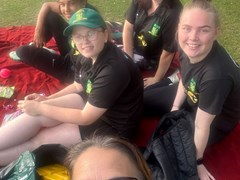 Left to right, Back to front
Talisa Burton, Louise Williams, Levi Garrett, Isabella Overy, Haley Martin