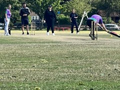 Belles won by 1 run.
Batted first and scored 58 runs and restricted Orsett to 57 runs.