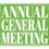 MON MAR 4, 8.00PM - AGM: Join Us For LGCC's Annual General Meeting 2023