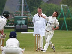 Cameron bowling