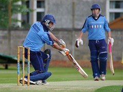 Greg and Robert batting