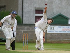 Dougie bowling