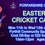 Easter Cricket Camp