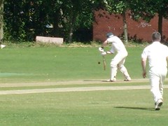 Bayliss runs one down to third man