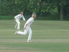 Whithead bowling yet another unplayable delivery