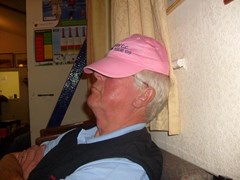 Pete struggles to last the pace, it was 2pm.