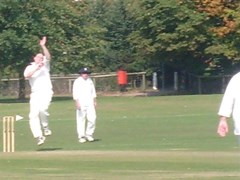 Phil in his delivery stride
