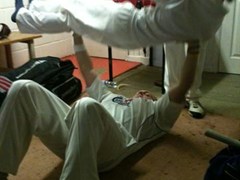 Wretch Bench-pressing Mini-Coops!!
