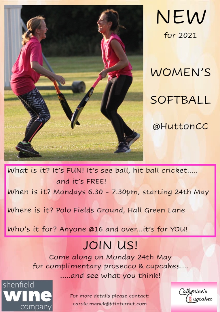 Sign up for softball cricket!