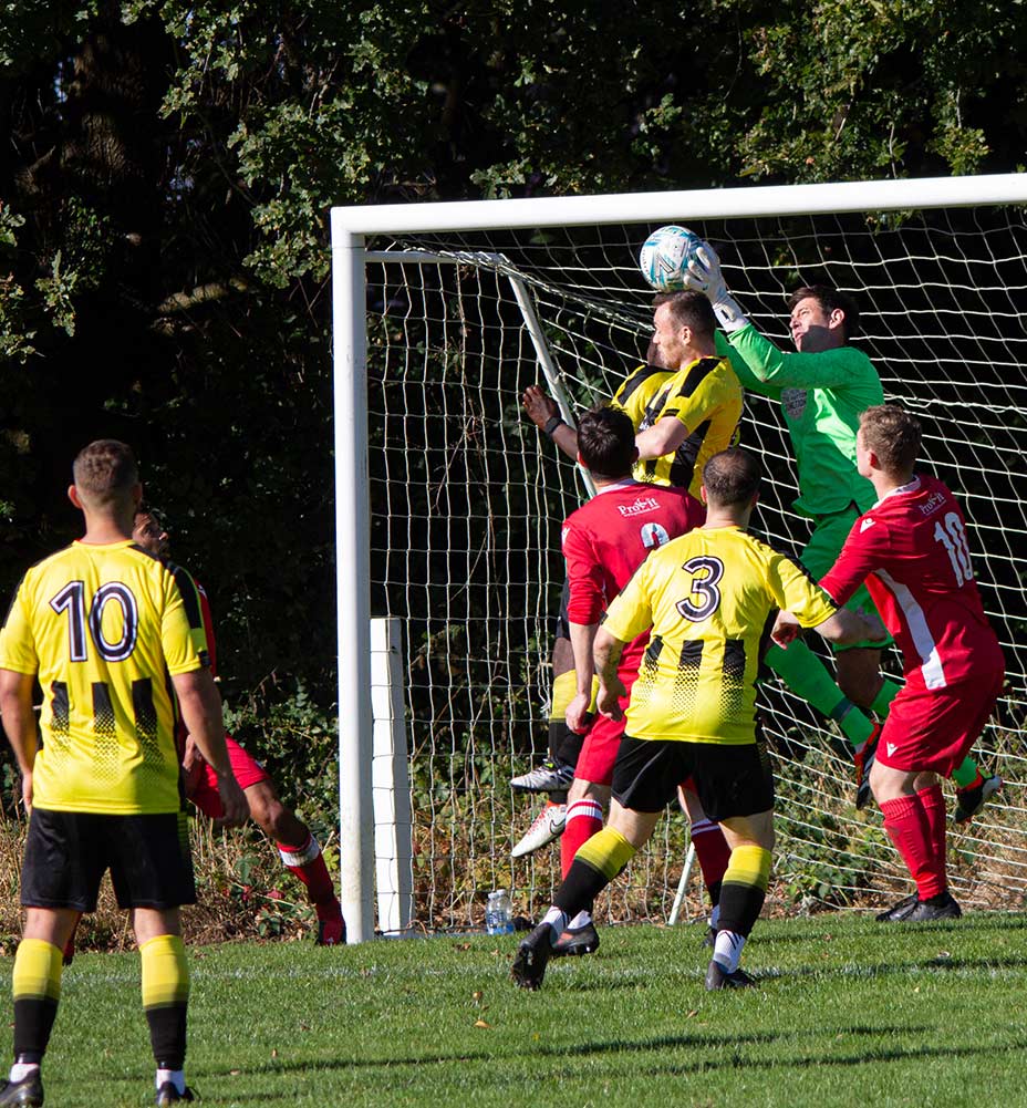 Hutton Football Club in action