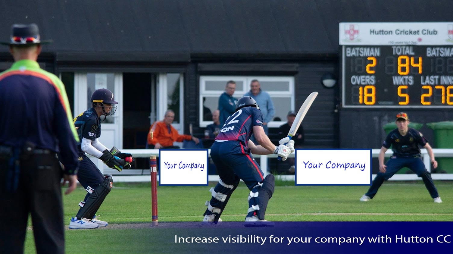 Increase your visibity for your company with Hutton CC