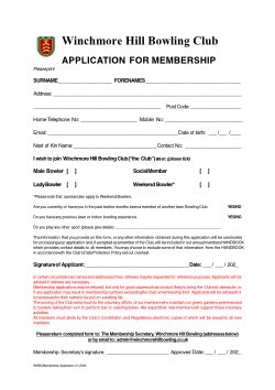 Membership Form thumbnail