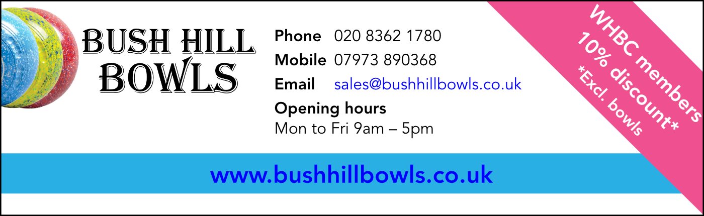 Bush Hill Bowls ad