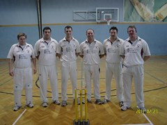 6 young 'athletes' competing for the European Indoor Cricket Cup