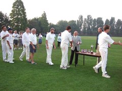 2006 PDQ Cup final - L-R: Matt Spatcher, Mark Johnson, Simon Rippingale, Trevor Cooper, David Elsbury, Simon Steel, Richard Moxon