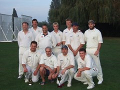 Back Row: Simon Rippingale, Simon Steel, Keith Merrell, Chris Amos, Richard Moxon, Mark Johnson, David Elsbury
Front Row: Matt Spatcher, Trevor Cooper, Justin Rose and Alec Pyman