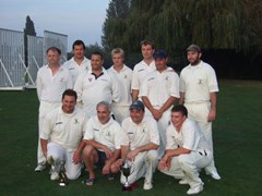 Back Row: Simon Rippingale, Simon Steel, Keith Merrell, Chris Amos, Richard Moxon, Mark Johnson, David Elsbury
Front Row: Matt Spatcher, Trevor Cooper, Justin Rose and Alec Pyman