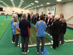 Cambs Ladies v England and Northamptonshire Ladies 3.2.19 at Daventry.