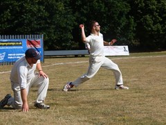 Cloughy and Reebs do the fielding