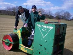 Vice Chairman, Gary Brooker with Cyril Cox