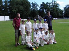 Under 9s - 22nd July 2012.  Away vs Falkland Islanders - won by 39 runs