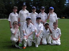 Under 9s - 22nd July 2012.  Away vs Falkland Islanders - won by 39 runs