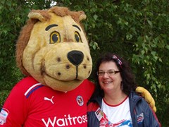 Kingsley and Karen - there's Wally!