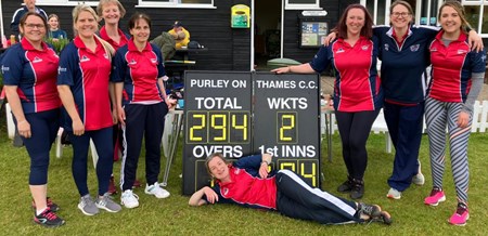 Purley Eagles women's soft ball team 