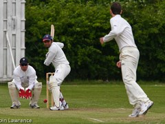 Amit Patel vs Hornsey 23rd May Photo by Robin Lawrence