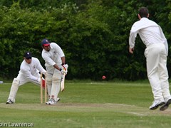 Amit Patel vs Hornsey 23rd May Photo by Robin Lawrence