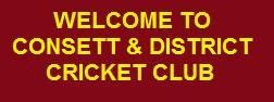 Welcome to Consett Cricket Club